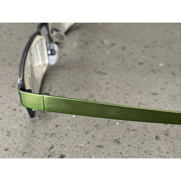 OGI MOD. 5022 Blue Green EYEGLASSES GLASSES METAL FRAMES ONLY 48-20-135 Germany - Picture 4 of 15